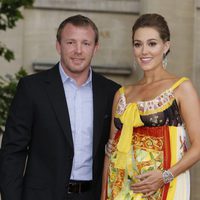 Guy Ritchie y Jacqui Ainsley en el estreno de Harry Potter en Londres