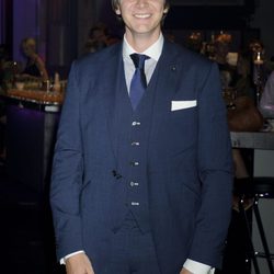 James Phelps en la fiesta posterior al estreno de Harry Potter en Londres