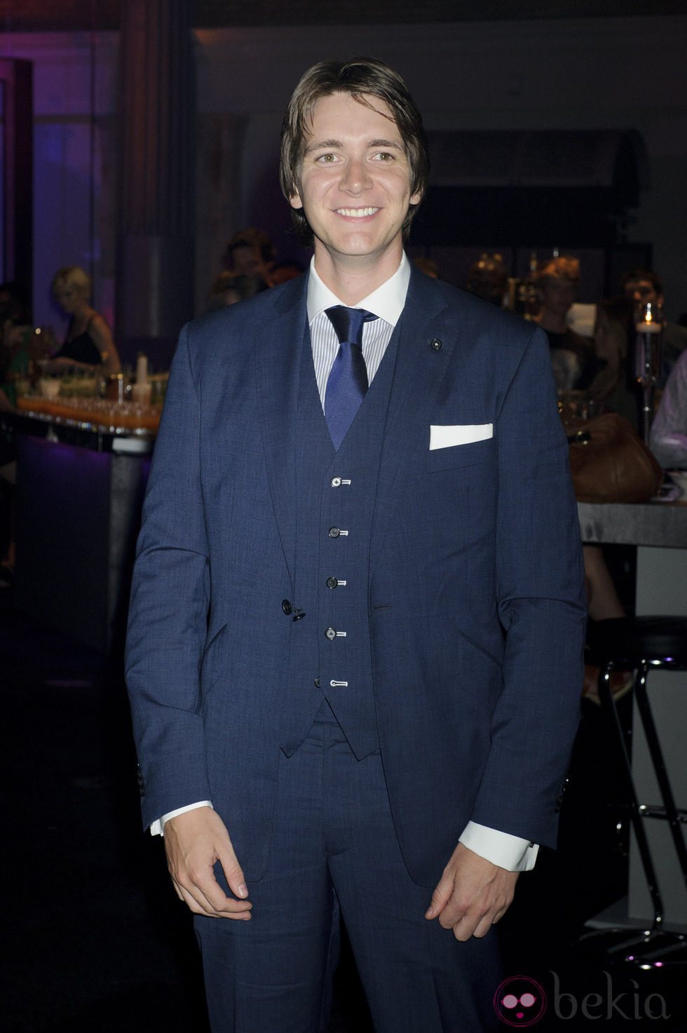 James Phelps en la fiesta posterior al estreno de Harry Potter en Londres