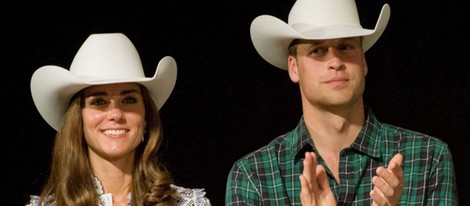 Los Duques de Cambridge, dos cowboys en Calgary