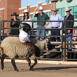 Los Duques de Cambridge en la Calgary Stampede