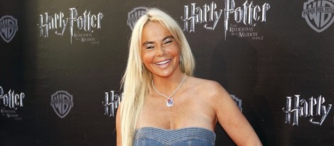 Leticia Sabater en el preestreno de Harry Potter en Madrid