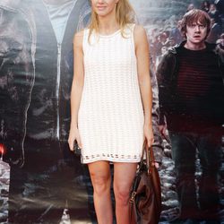 Genoveva Casanova en el preestreno de Harry Potter en Madrid