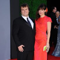 Jack Black en la gala de los BAFTA Brits