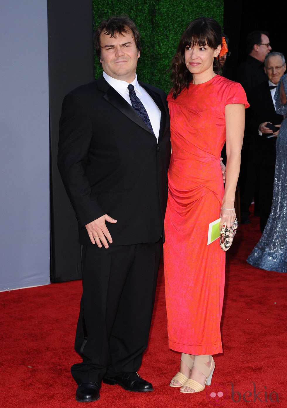 Jack Black en la gala de los BAFTA Brits