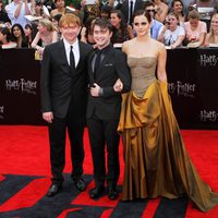 Los protagonistas de 'Harry Potter y las reliquias de la muerte: Parte 2' cruzan la alfombra roja