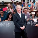 Alan Rickman en la premiére de Nueva York de 'Las reliquias de la muerte: Parte 2'