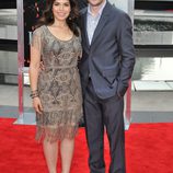 America Ferrera y su marido en la premiére de 'Harry Potter y las reliquias de la muerte: Parte 2'