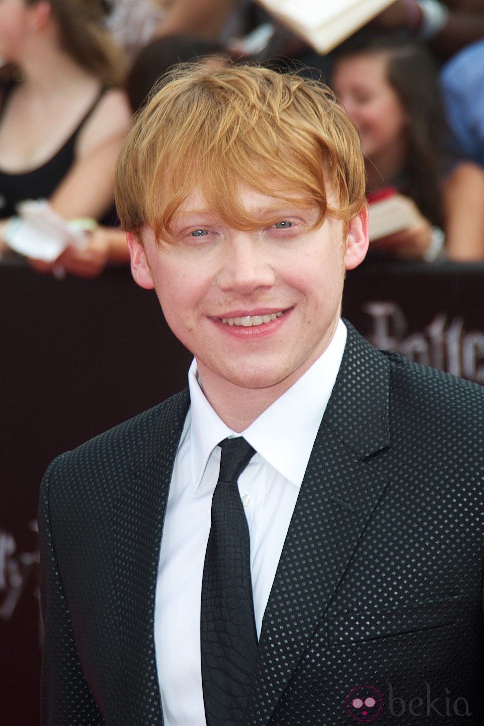 Rupert Grint en la alfombra roja de 'Las reliquias de la muerte: Parte 2'