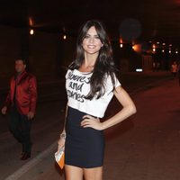 Romina Belluscio en el concierto de Black Eyed Peas en Madrid