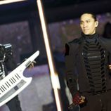 Taboo de Black Eyed Peas durante su concierto en Madrid