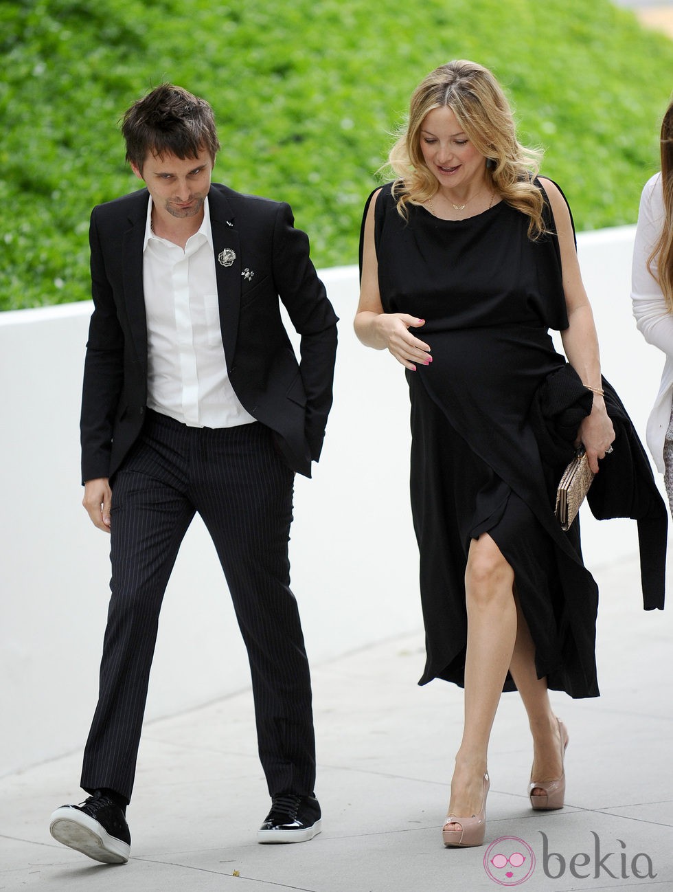 Kate Hudson y Matthew Bellamy acuden a una cena benéfica organizada por Chanel