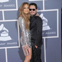 Jennifer Lopez y Marc Anthony en los Grammy