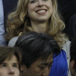 La hija de Bill y Hillary Clinton en la final del Mundial de Fútbol Femenino 2011