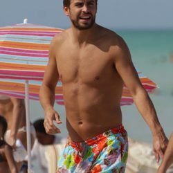 Gerard Piqué de vacaciones en Miami