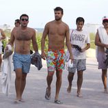 Gerard Piqué y sus amigos en Miami