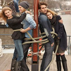 Dree Hemingway, Eniko Mihalik, Lily Donaldson y Jon Kortajarena posan para Boss Orange