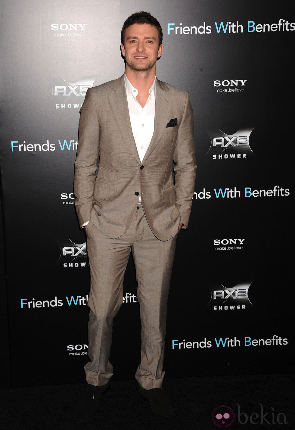 Justin Timberlake en la premiere de 'Friends with benefits' en Nueva York