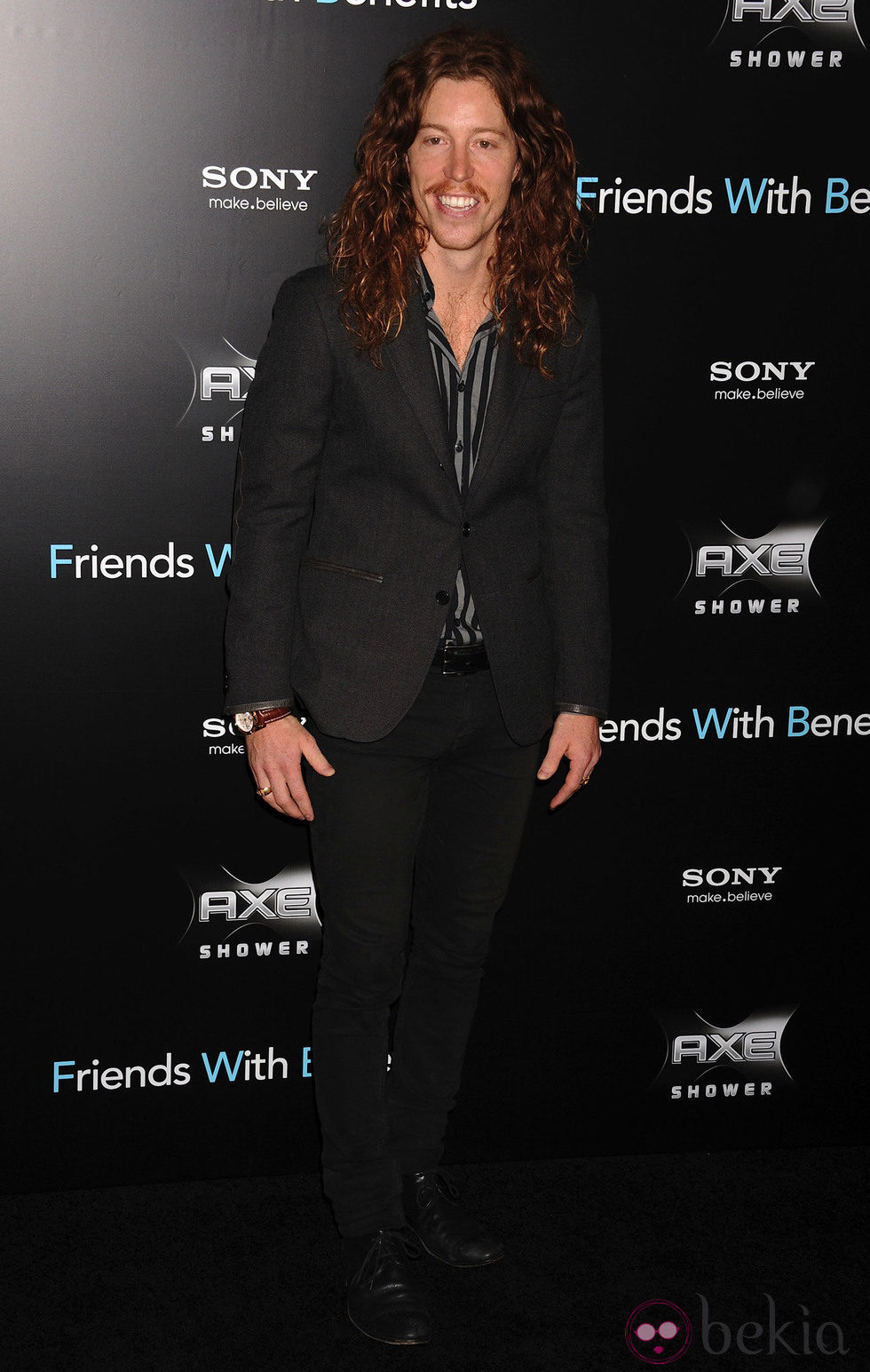 Shaun White en la premiere de 'Friends with benefits' en Nueva York