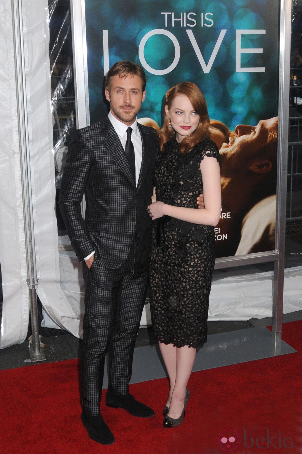 Ryan Gosling y Emma Stone en el estreno de 'Crazy, Stupid, Love' en Nueva York