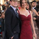 Chris Evans y Hayley Atwell en la premiere de 'Capitán América: El primer vengador'