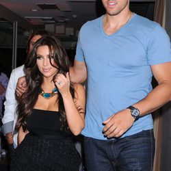 Kim Kardashian y Kris Humphries en la fiesta de 'Noon by Noor'