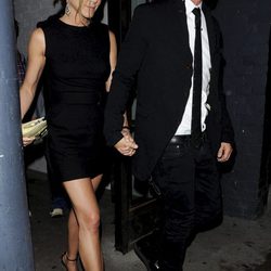 Jennifer Aniston y Justin Theroux juntos en Londres