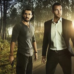 Antonio Hortelano y Carles Francino, protagonistas de 'Punta Escarlata'