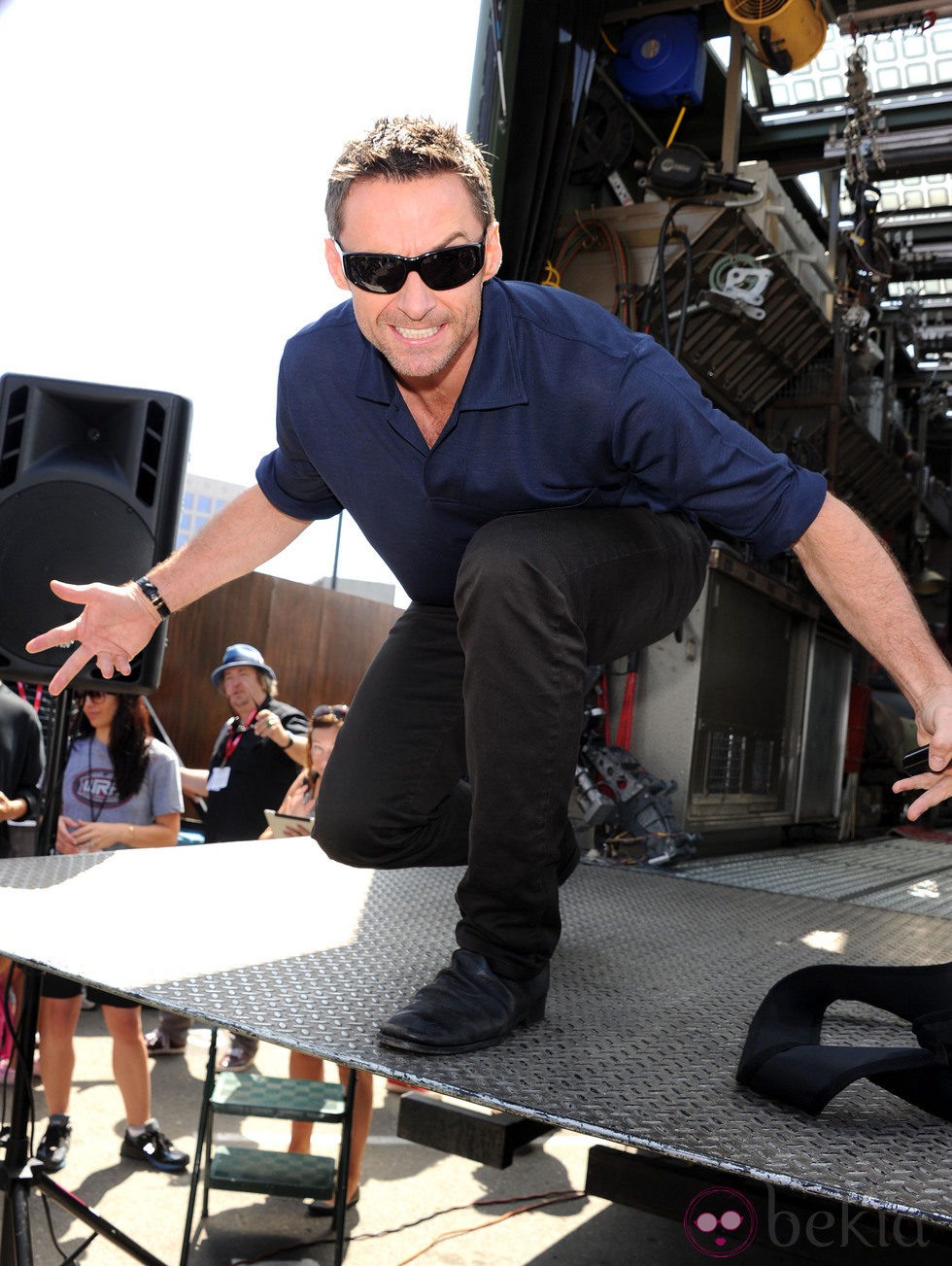 Hugh Jackman de 'Lobezno' en Comic-Con 2011