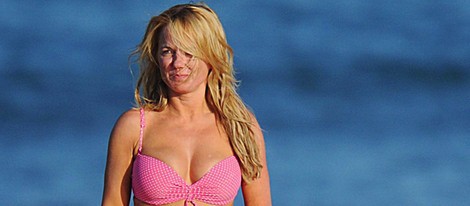 Geri Halliwell en bikini en Italia