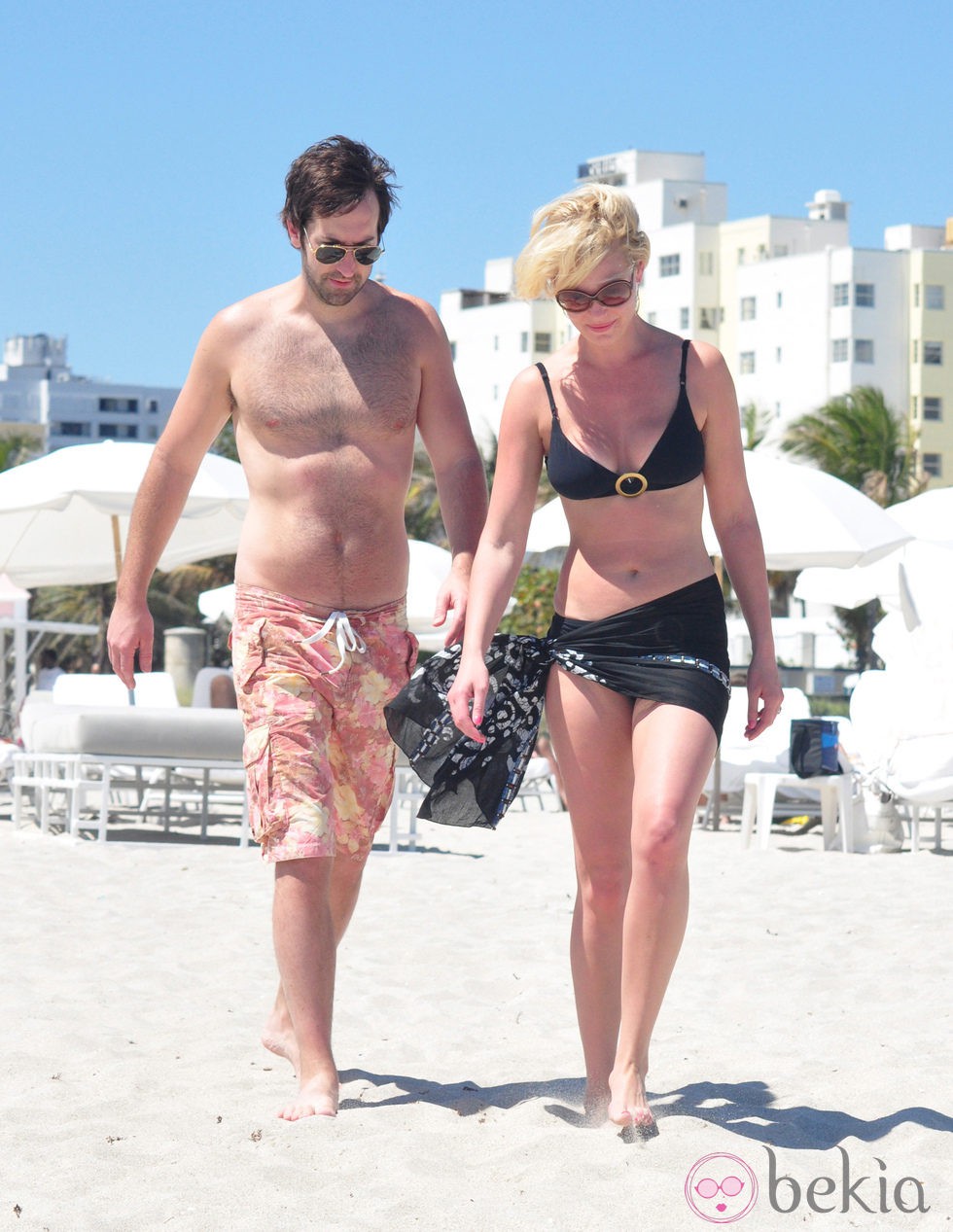 Katherine Heigl en bikini