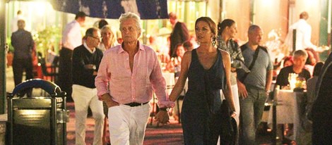 Michael Douglas y Catherine Zeta Jones pasean su amor por Portofino