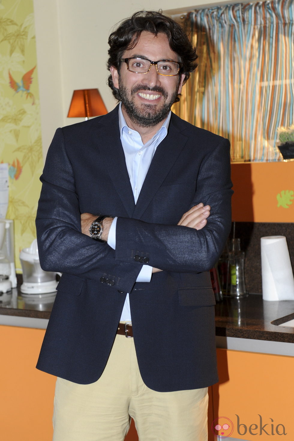 Antonio Garrido posando en la presentación de la tercera temporada de 'Los Protegidos'