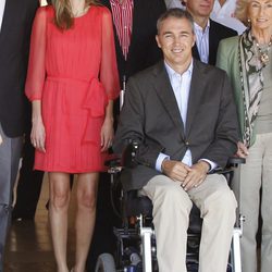 La Princesa de Asturias posa durante un acto oficial en Mallorca