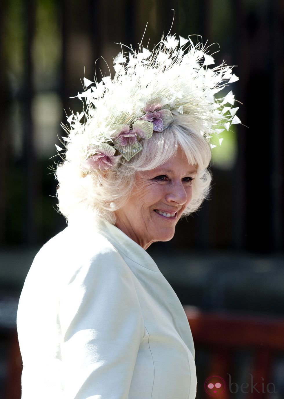 Camilla de Cornualles en la boda de Zara Phillips