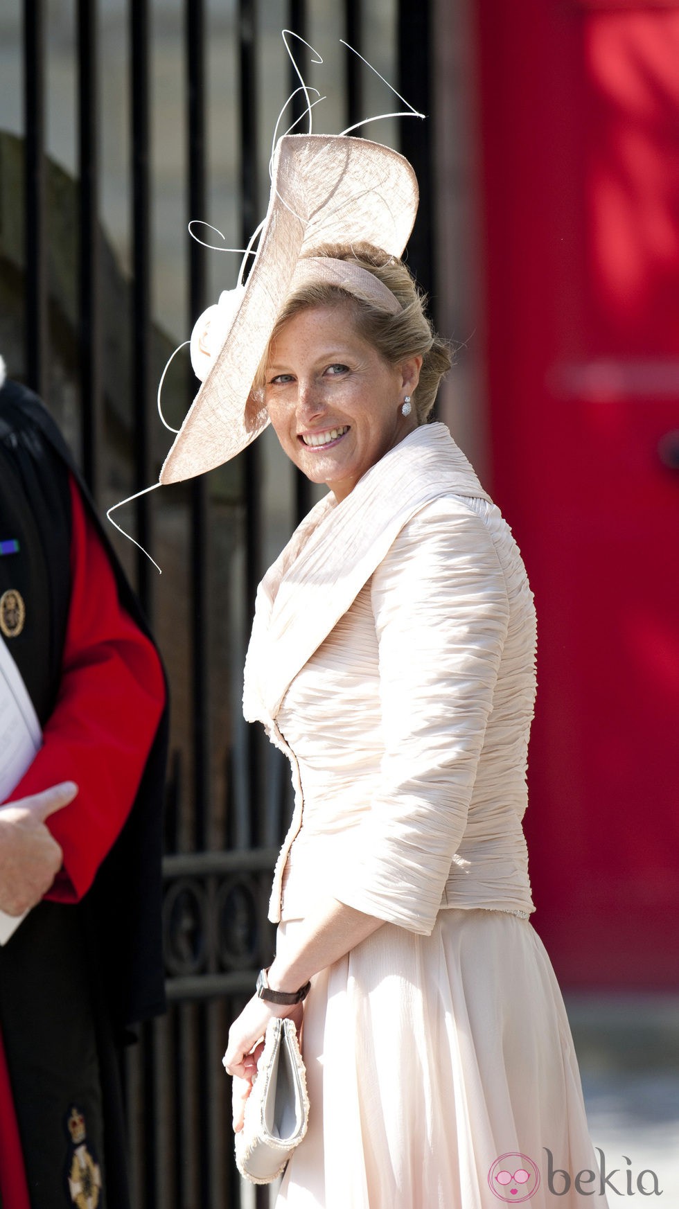 Sophie Wessex en la boda de Zara Phillips