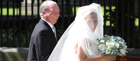 Vestido de novia de Zara Phillips