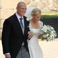 Zara Phillips y Mike Tindall