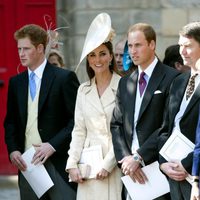 Los Duques de Cambridge en la boda de Zara Phillips