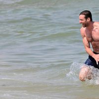 Hugh Jackman, un lobo de mar en Saint-Tropez