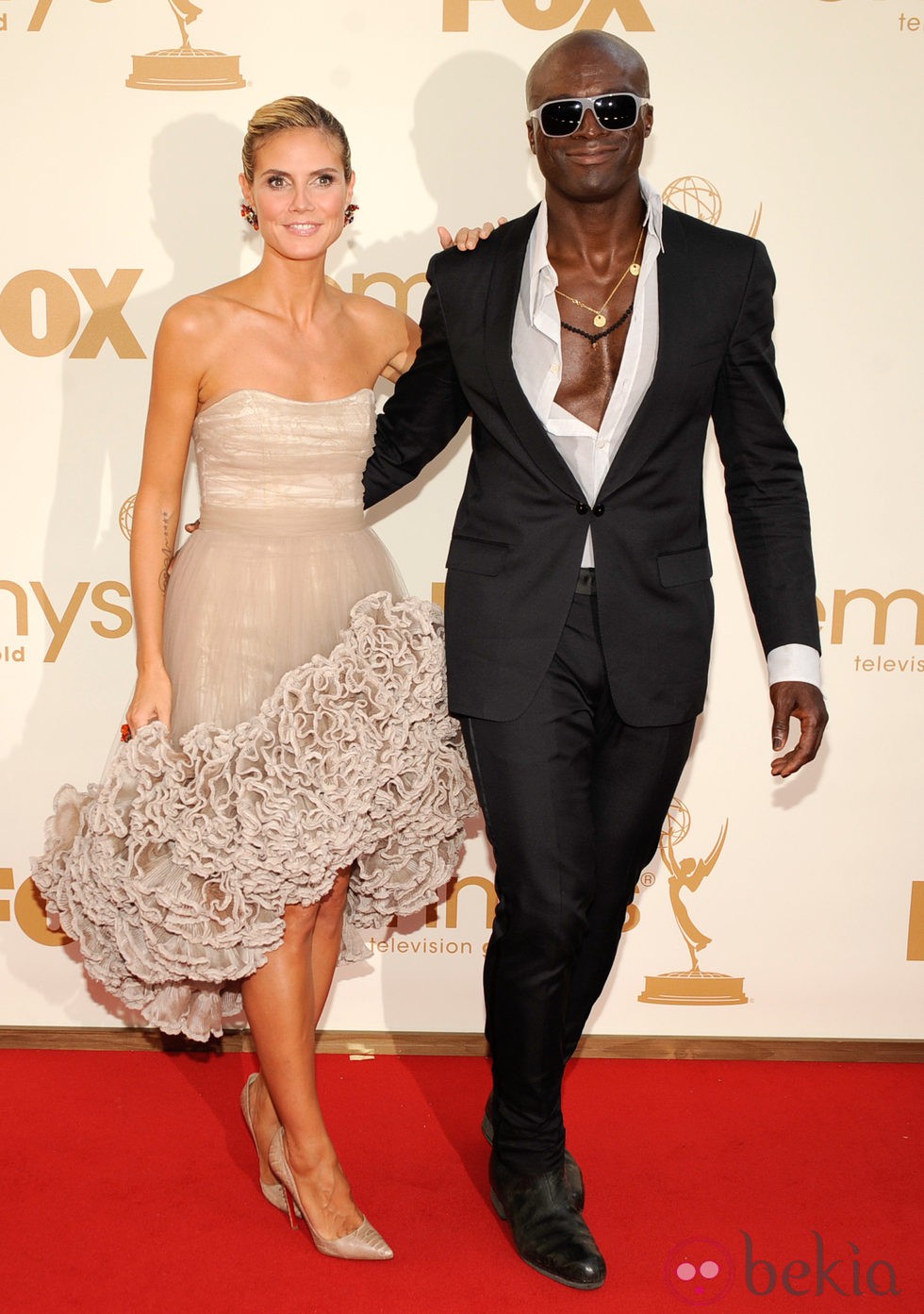 Seal y Heidi Klum