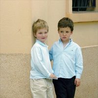 Juan Urdangarín y Felipe de Marichalar en 2004