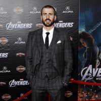 Chris Evans en la premiere de 'Los Vengadores' en Los Angeles