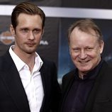 Alexander y Stellan Skargard en la premiere de 'Los Vengadores' en Los Angeles