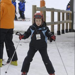 Felipe de Marichalar esquiando en Baqueira-Beret en 2007