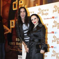 Alaska y Mario Vaquerizo en el estreno de 'De cintura para abajo'