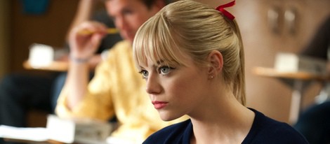 Emma Stone es Gwen Stacy en 'The Amazing Spiderman'