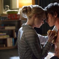 Emma Stone y Andrew Garfield en una escena de 'The Amazing Spiderman'