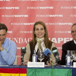 La Infanta Elena en un compromiso laboral en Sanxenxo