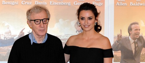 Penélope Cruz y Woody Allen presentan 'To Rome With Love' en Roma